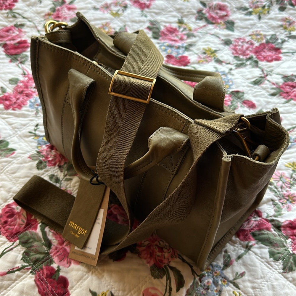 NWT Margot Olive Green Crossbody Bag